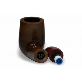 Cachimbo Bertoldi Elite Grande Natural com Filtro 9mm